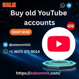 Buy old YouTube accounts